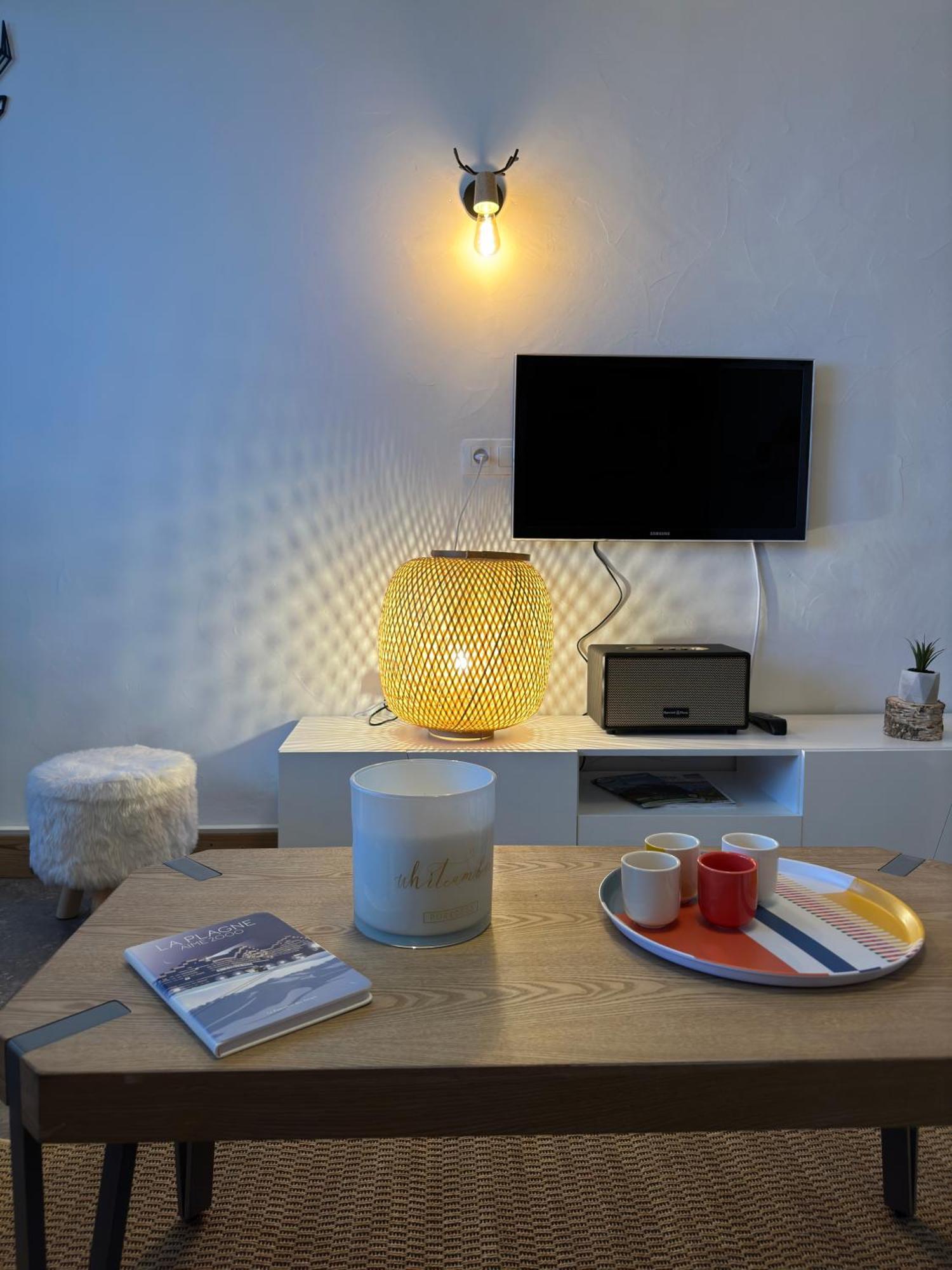 Paquebot Des Neiges - Appartement 4 Personnes - Vue Mont Blanc 拉普拉涅 外观 照片