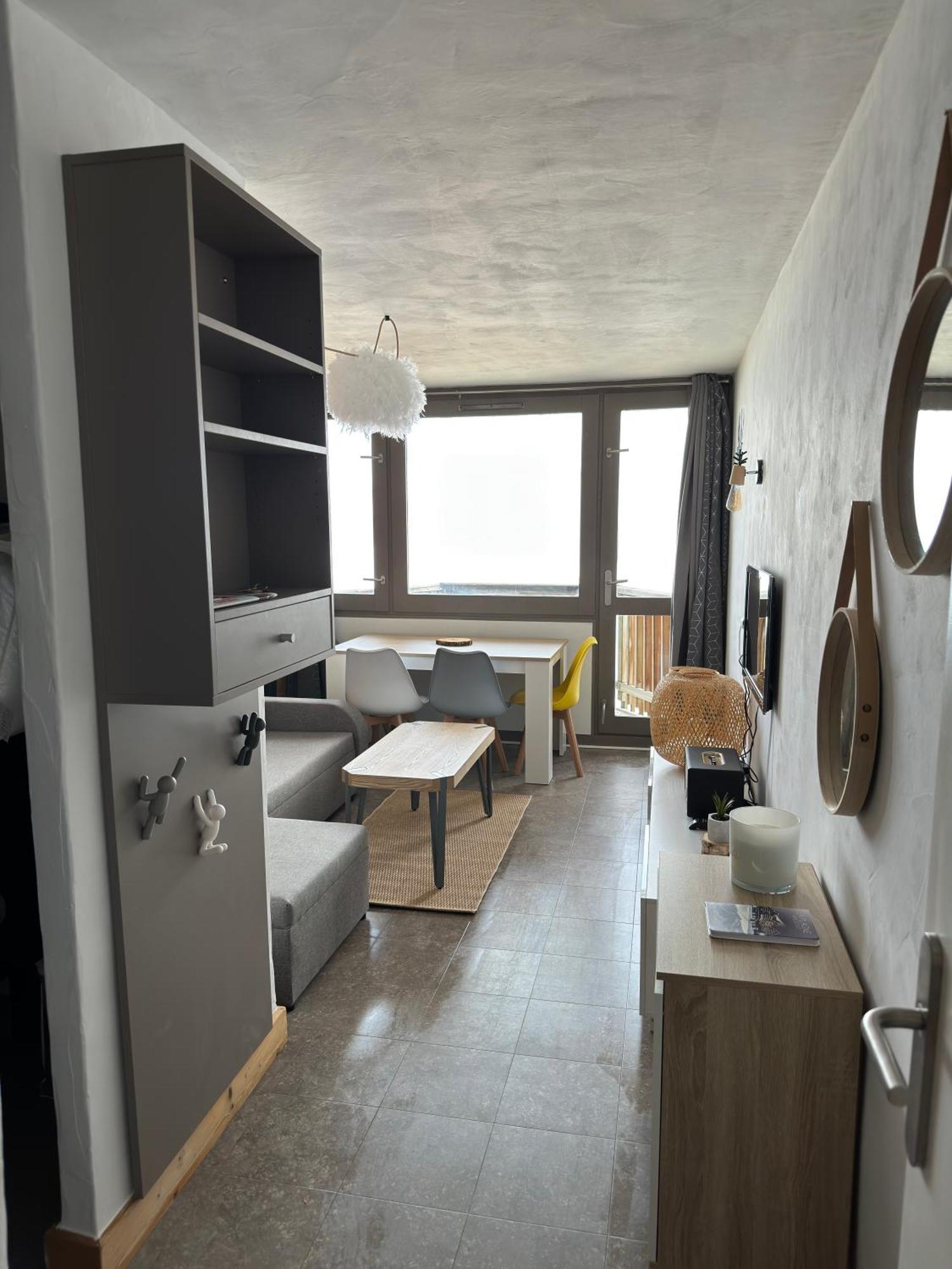 Paquebot Des Neiges - Appartement 4 Personnes - Vue Mont Blanc 拉普拉涅 外观 照片