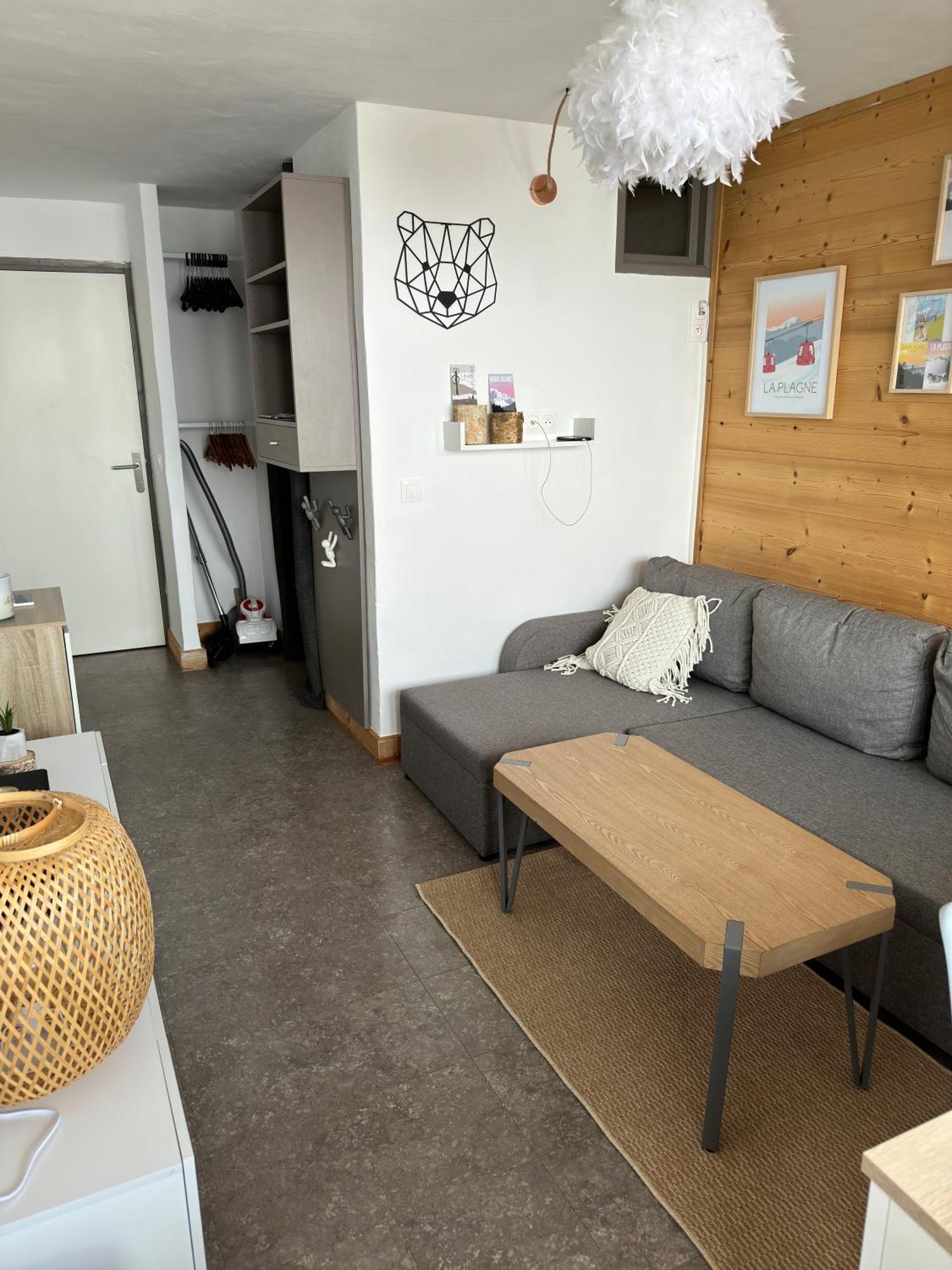 Paquebot Des Neiges - Appartement 4 Personnes - Vue Mont Blanc 拉普拉涅 外观 照片