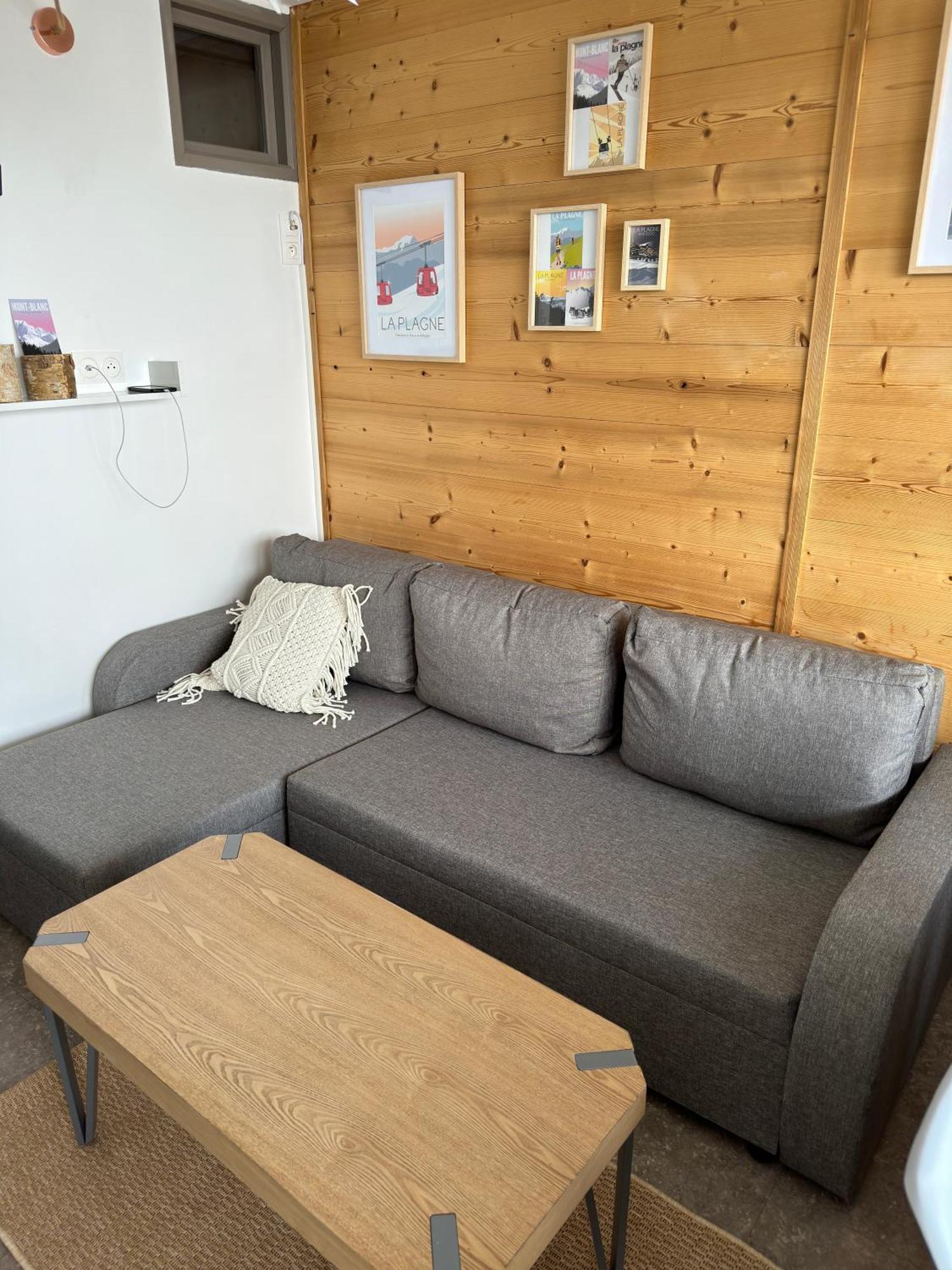 Paquebot Des Neiges - Appartement 4 Personnes - Vue Mont Blanc 拉普拉涅 外观 照片