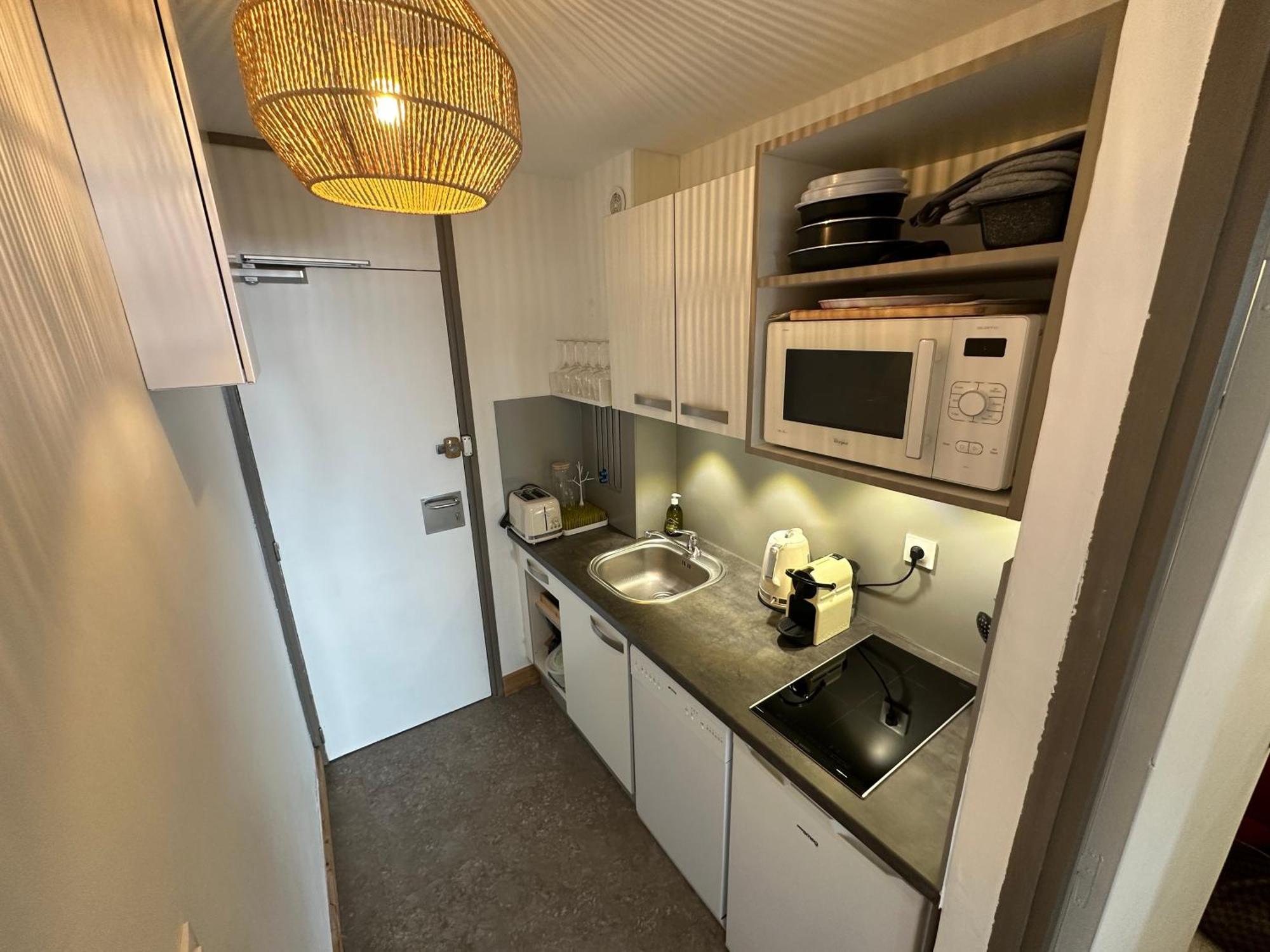 Paquebot Des Neiges - Appartement 4 Personnes - Vue Mont Blanc 拉普拉涅 外观 照片