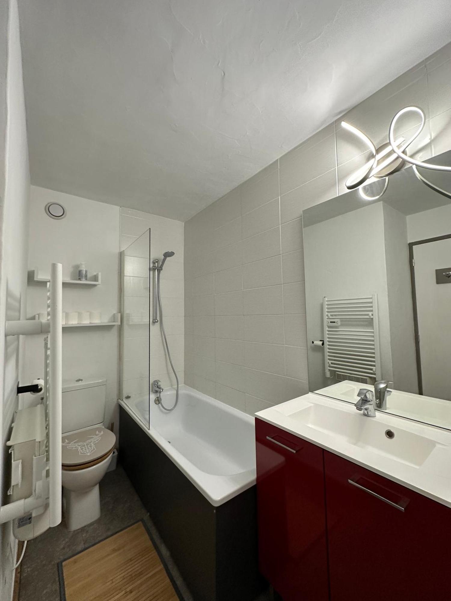Paquebot Des Neiges - Appartement 4 Personnes - Vue Mont Blanc 拉普拉涅 外观 照片